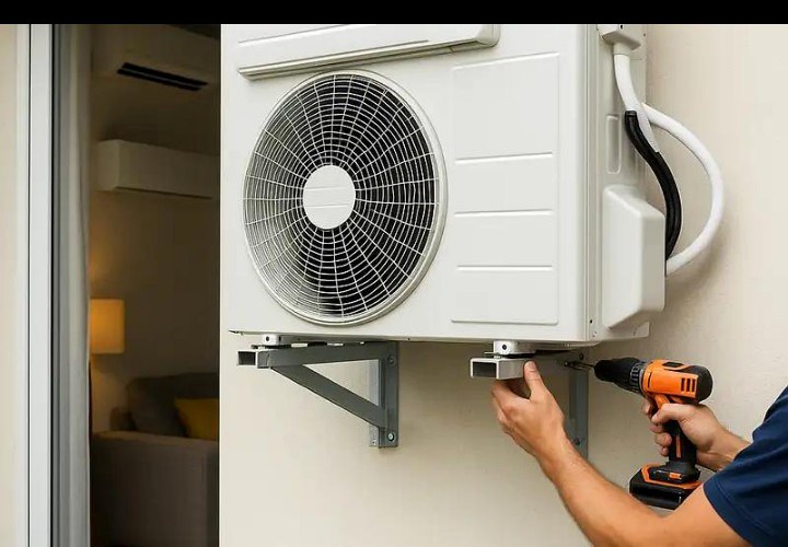 Instalación de aire acondicionado